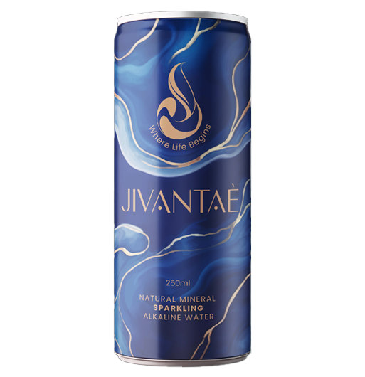 Natural mineral sparkling Alkaline Water