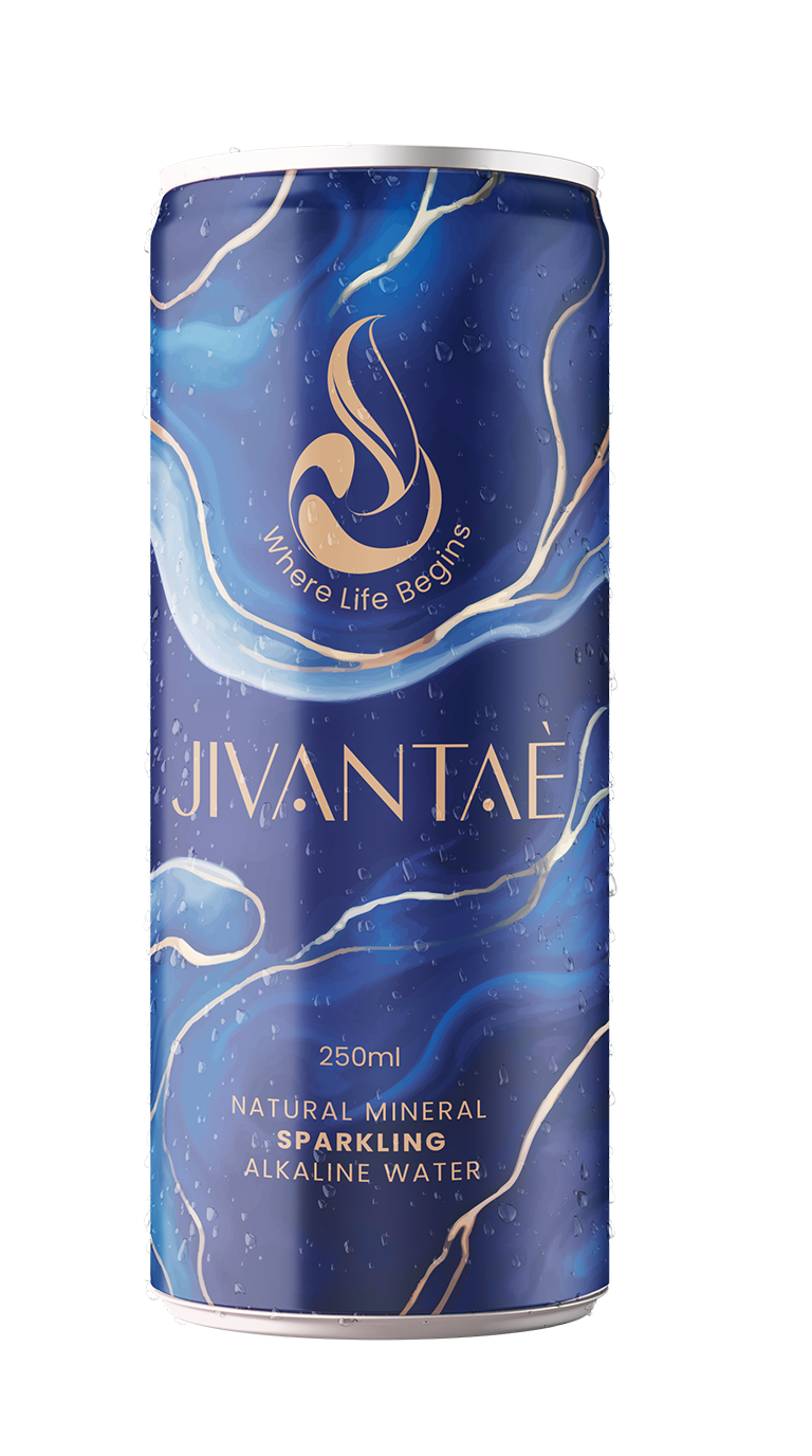 Natural mineral sparkling Alkaline Water